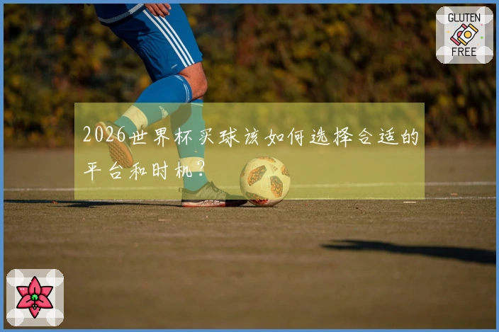 2026世界杯买球该如何选择合适的平台和时机？